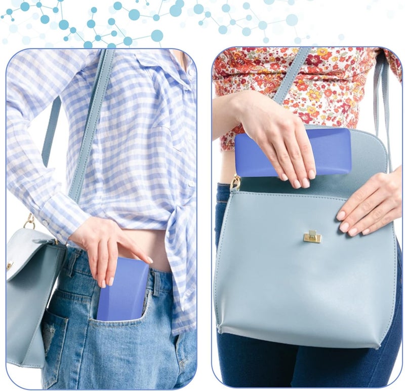 SMARTTOP Hard Shell Eyeglass Case- Glass Case With Cleaning Cloth, Glasses Case hard shell for men women - Image 4